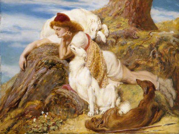 Briton Riviere Endymion 1880 Fine Art Print