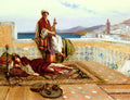 Rudolf Ernst Young Ladies on a Terrace in Tangiers 1880 Fine Art Print