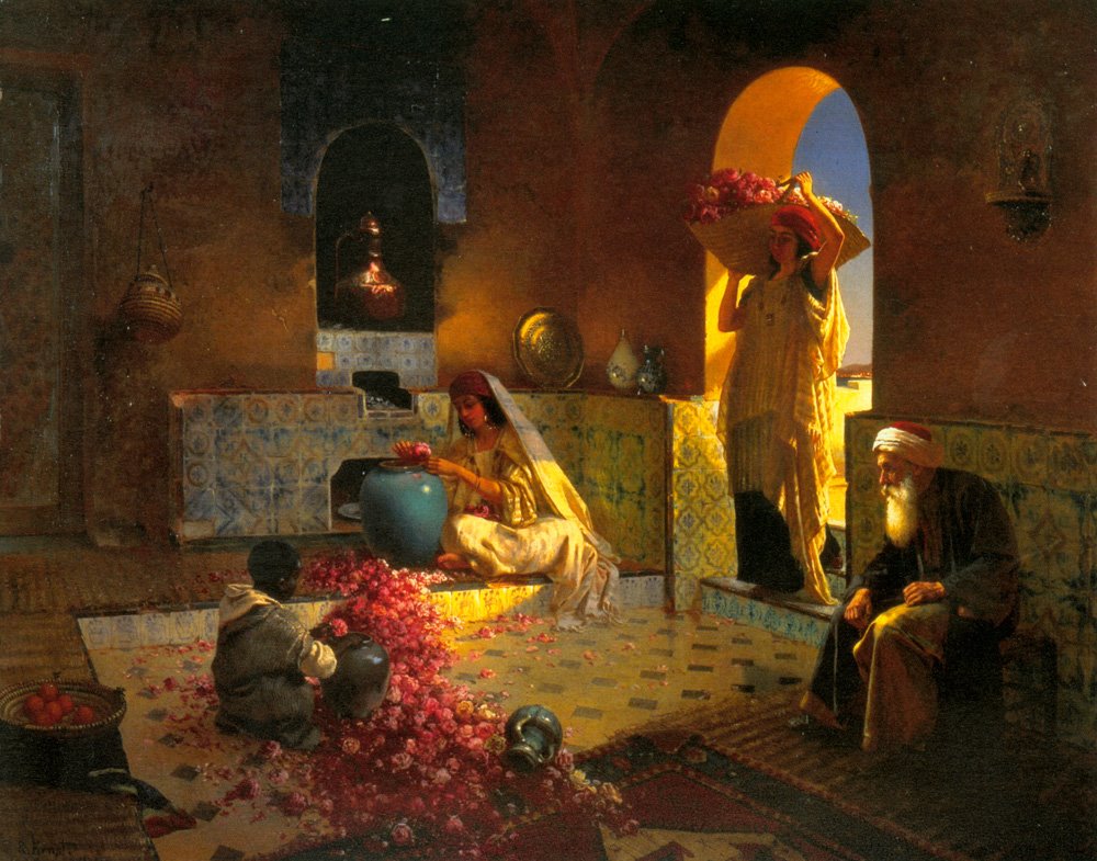 Rudolf Ernst The Perfume Maker 1890 Fine Art Print