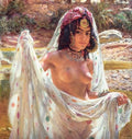 Nasreddine Dinet Raoucha 1901 Fine Art Print