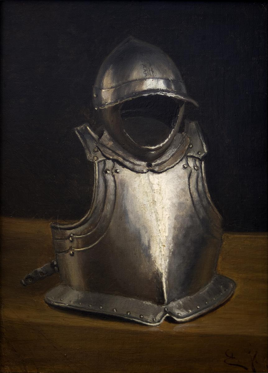 Eugène Jansson Armour and Helmet 1877 Fine Art Print