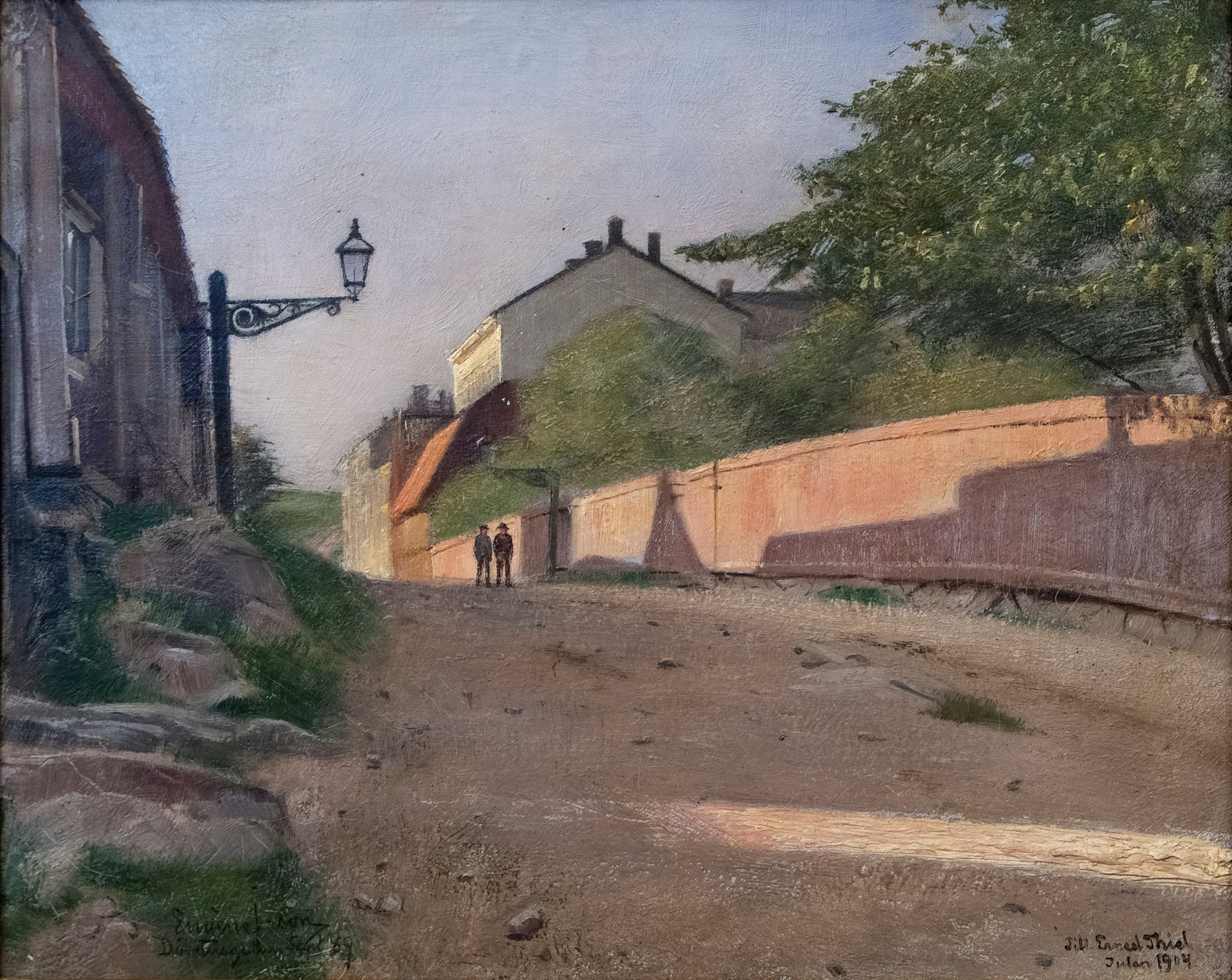 Eugène Jansson Döbelnsgatan 1889 Fine Art Print