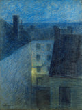 Eugène Jansson Dusk 1895 Fine Art Print