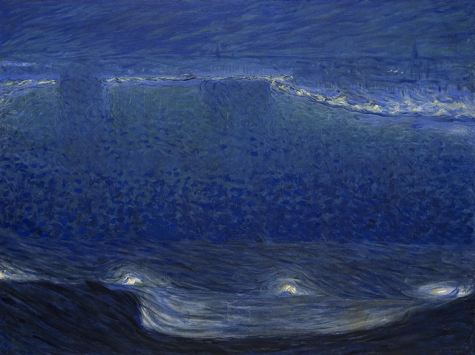 Eugène Jansson Nocturne 1901 Fine Art Print