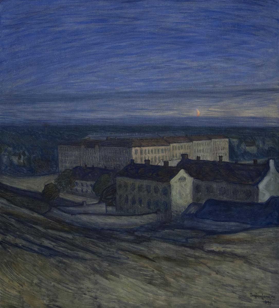 Eugène Jansson Outskirts 1899 Fine Art Print