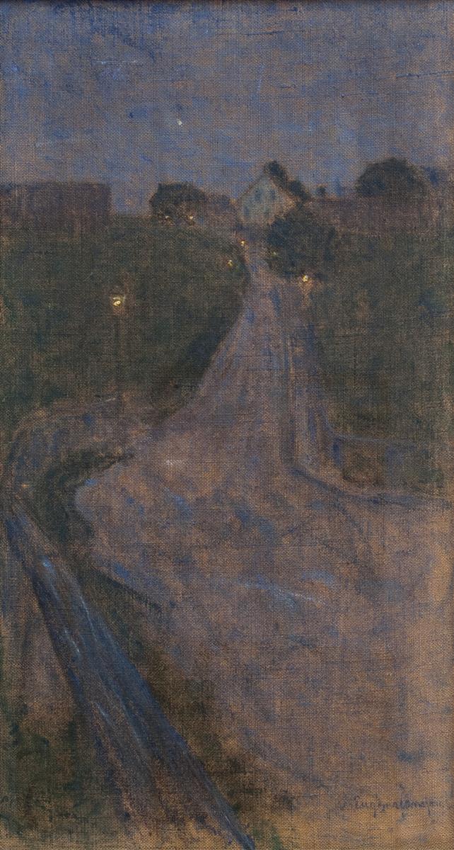 Eugène Jansson Rosenlundsgatan 1895 Fine Art Print