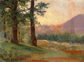 Eugène Jansson Vid Skogsbrynet 1900 Fine Art Print