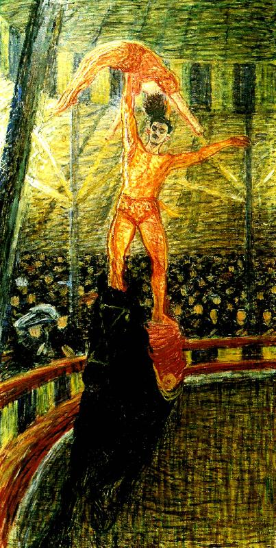 Eugène Jansson Circus 1900 Fine Art Print