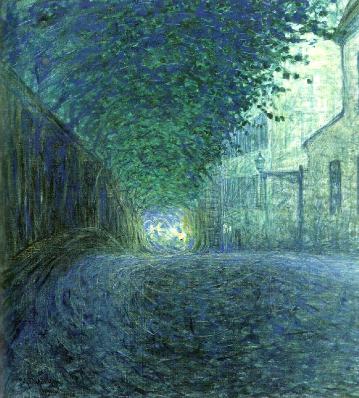Eugène Jansson In the Twilight 1902 Fine Art Print
