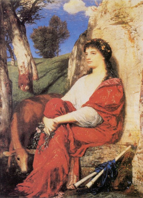 Arnold Böcklin Euterpe 1872 Fine Art Print