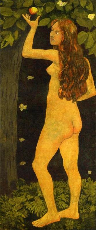 Paul Serusier Eve Picking the Apple 1906 Fine Art Print