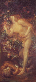 George Frederick Watts Eve Tempted 1877 Fine Art Print