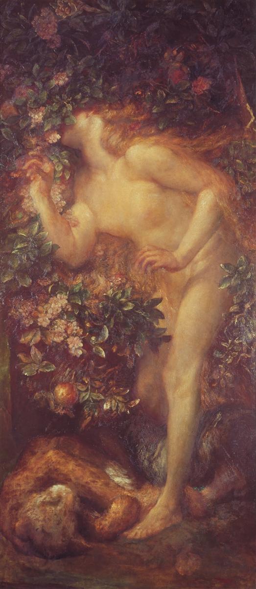 George Frederick Watts Eve Tempted 1877 Fine Art Print