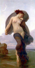 William-Adolphe Bouguereau Twilight or Dusk or Evening Mood 1882 Fine Art Print