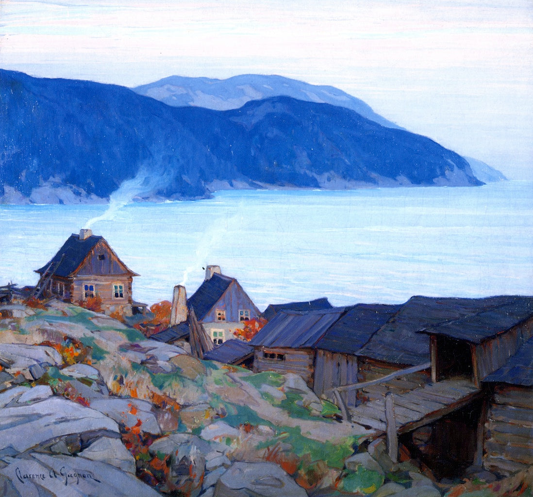 Clarence Gagnon Evening on the North Shore #2 1924 Fine Art Print