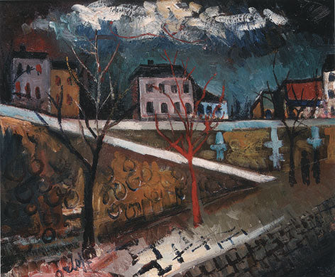 Pyotr Konchalovsky Evening on the Pier 1920 Fine Art Print