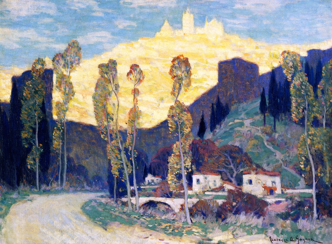 Clarence Gagnon Evening, Siena 1911 Fine Art Print