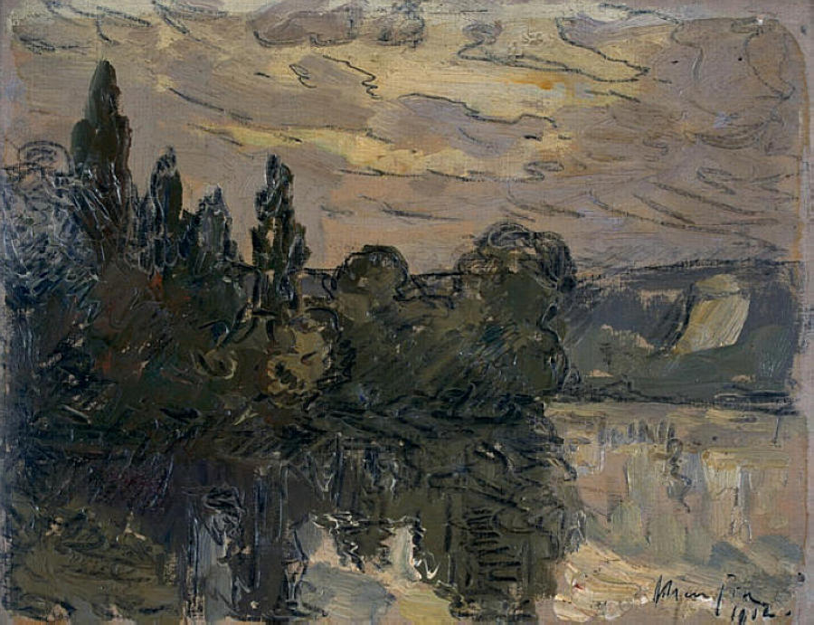 Maxime Maufra Evening Twilight on the Seine 1912 Fine Art Print