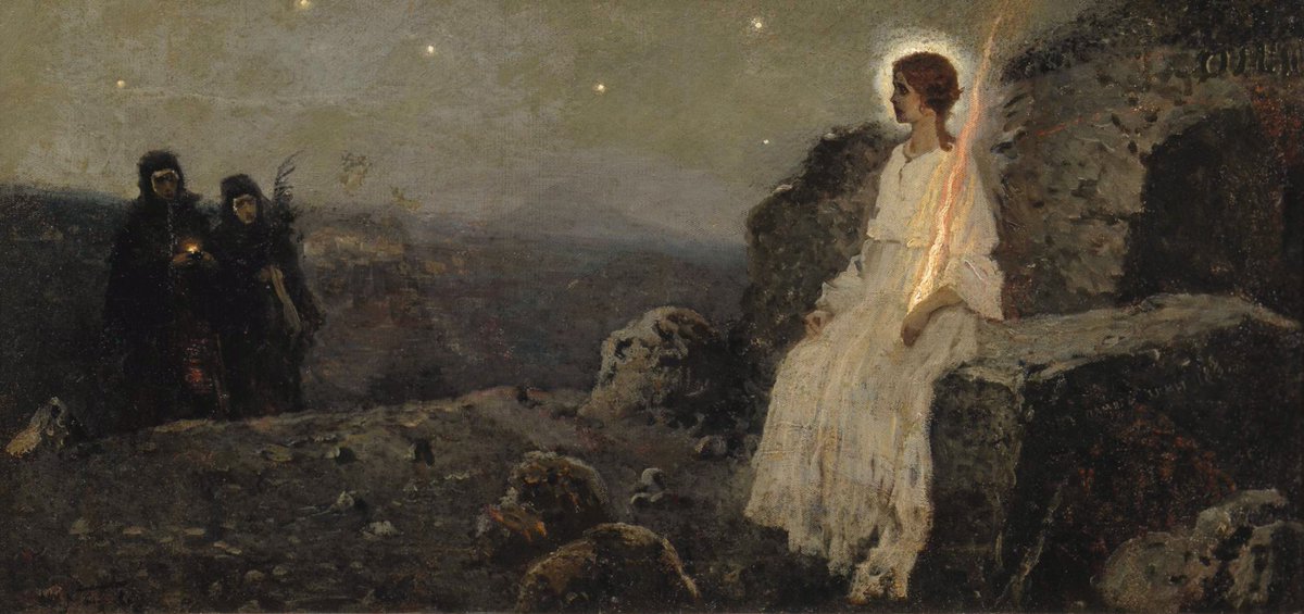 Mikhail Nesterov The Empty Tomb 1889 Fine Art Print