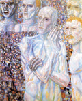 Pavel Filonov Faces 1940 Fine Art Print
