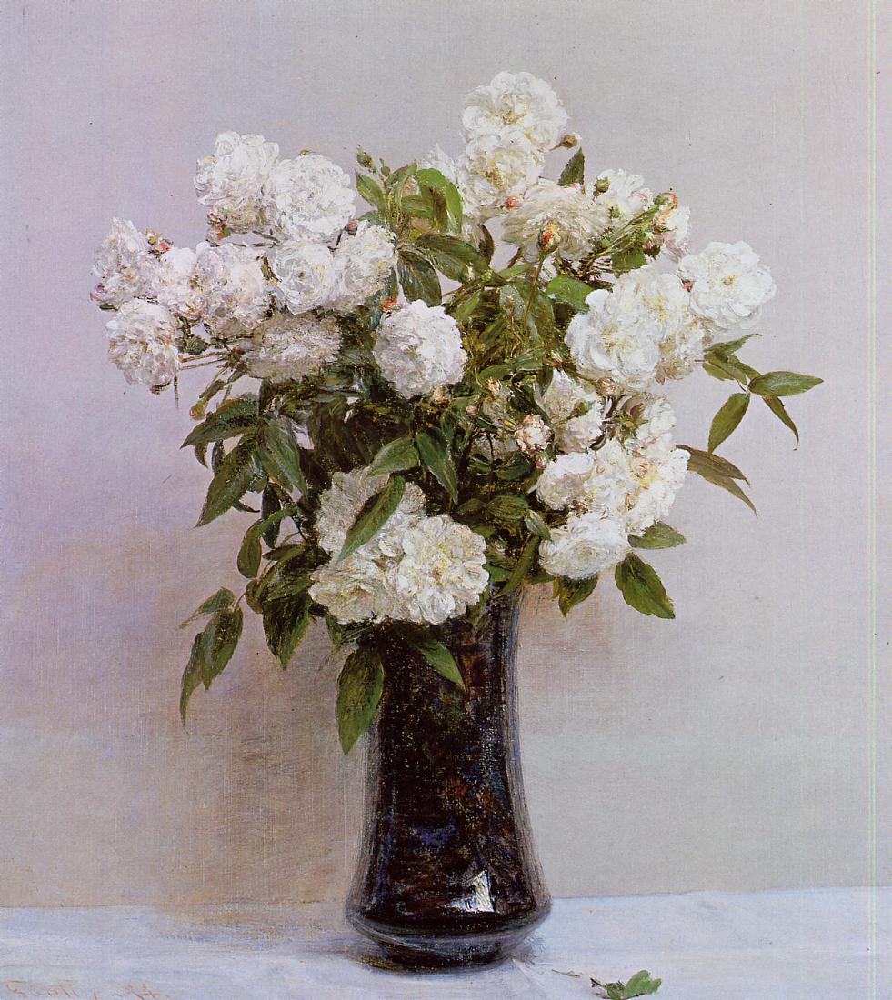 Henri Fantin-Latour Fairy Roses 1874 Fine Art Print