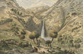 Eugene von Guerard Fall of the First Creek, near Glen Osmond, South Australia 1867 Fine Art Print
