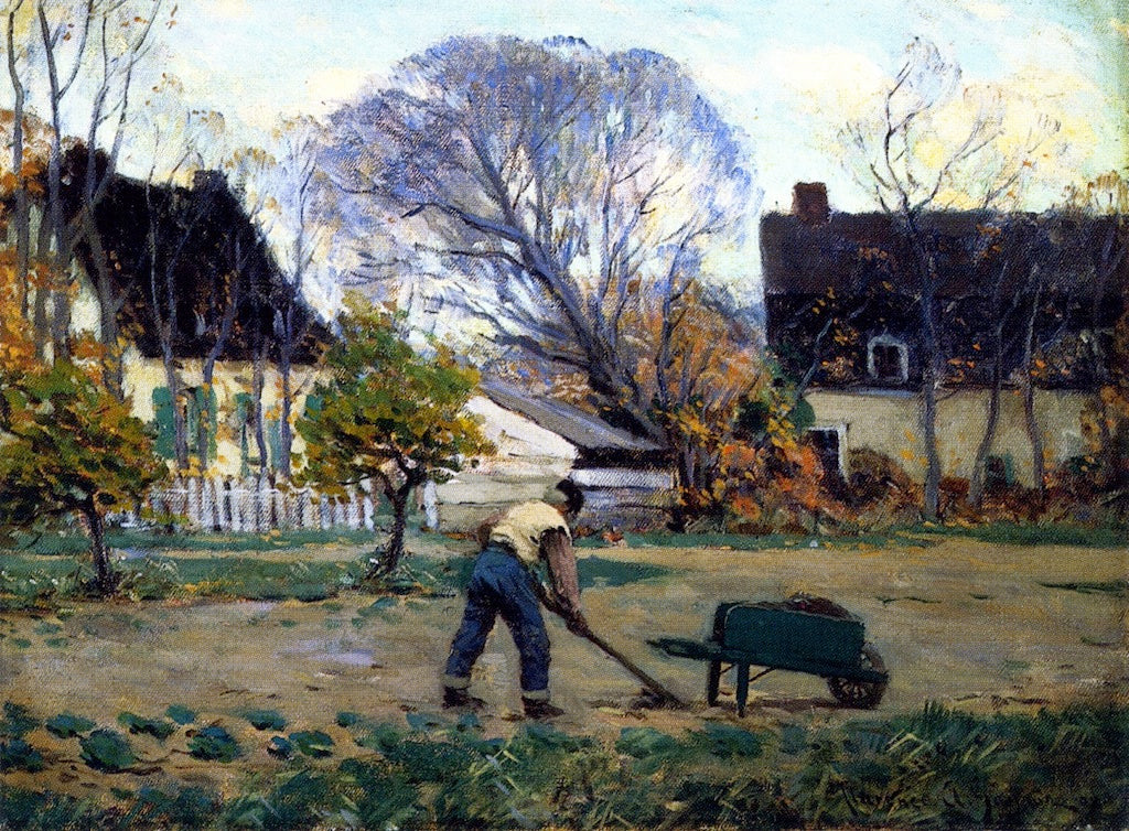 Clarence Gagnon Fall Scene, Baie-Saint-Paul 1908 Fine Art Print