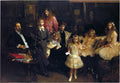 Joaquín Sorolla Family Eratruriz 1905 Fine Art Print