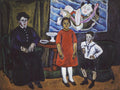 Pyotr Konchalovsky Family Portrait (against Chinese Panel) 1911 Fine Art Print