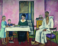 Pyotr Konchalovsky Family Portrait (Siena) 1912 Fine Art Print