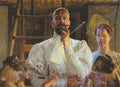 Jacek Malczewski Farewell to Atelier 1913 Fine Art Print