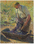 Henri Martin Farmer Kneeling 1925 Fine Art Print