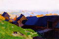 Clarence Gagnon Farmstead, Baie-Saint-Paul 1924 Fine Art Print