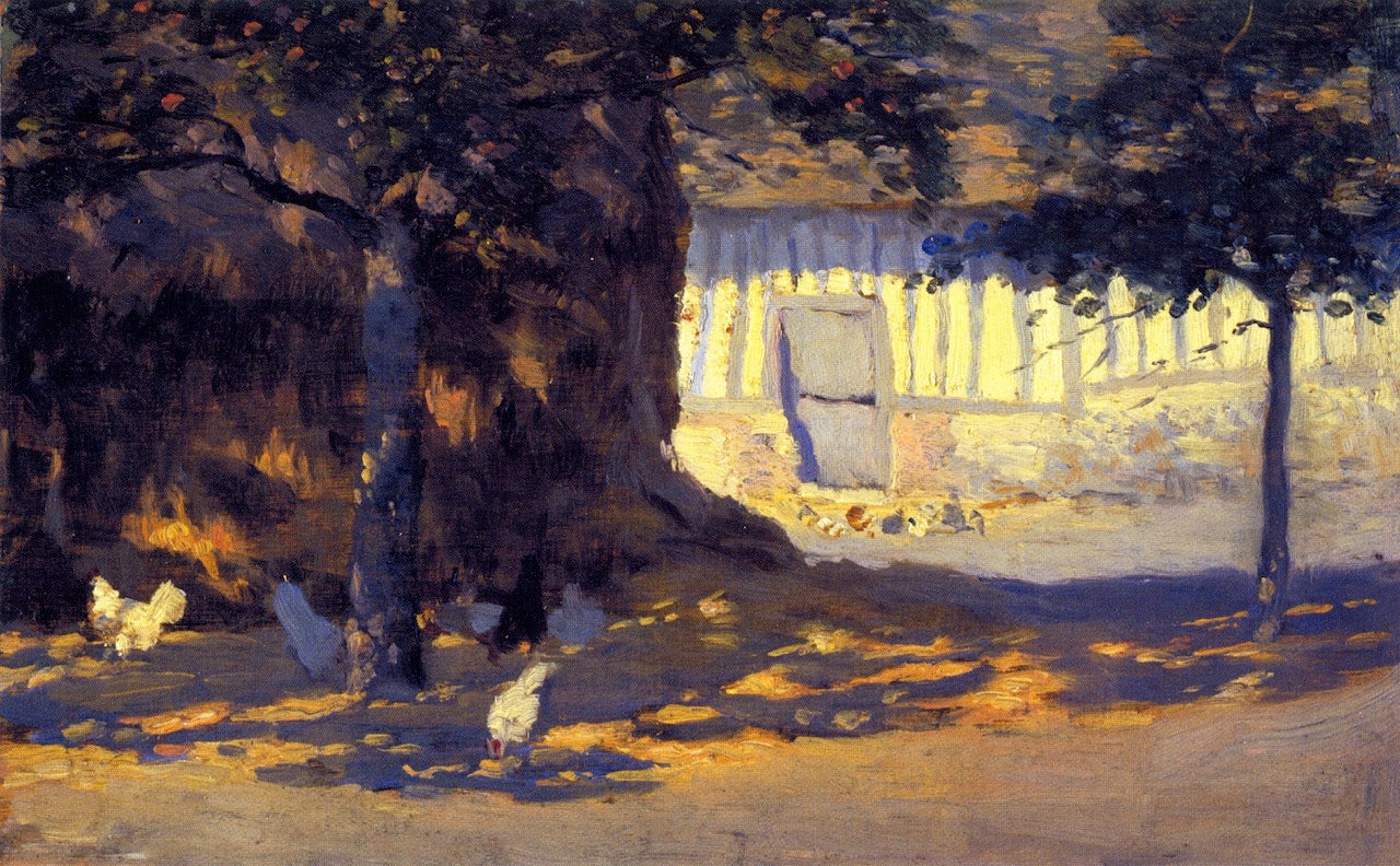 Clarence Gagnon Farmyard, France 1906 Fine Art Print