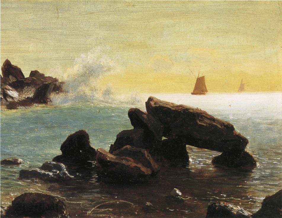 Albert Bierstadt Farralon Islands, California 1887 Fine Art Print