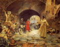 Joaquín Sorolla Father Jofré Protecting a Madman 1887 Fine Art Print