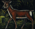 Niko Pirosmani Roe Deer Fawn 1913 Fine Art Print
