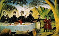 Niko Pirosmani The feast of Gvimradze Family 1907 Fine Art Print