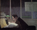 Felix Vallotton Felix Feneon at the Revue Blanche 1896 Fine Art Print