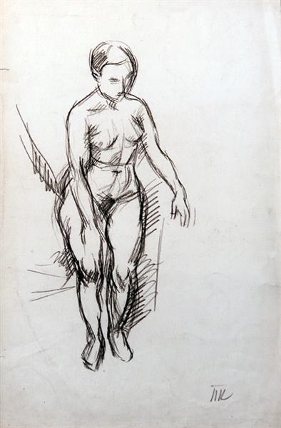 Pyotr Konchalovsky Female Nude 1929 Fine Art Print