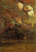 Albert Bierstadt Ferns and Rocks on an Embankment 1869 Fine Art Print