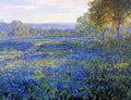 Robert Julian Onderdonk Fields of Bluebonnets 1920 Fine Art Print