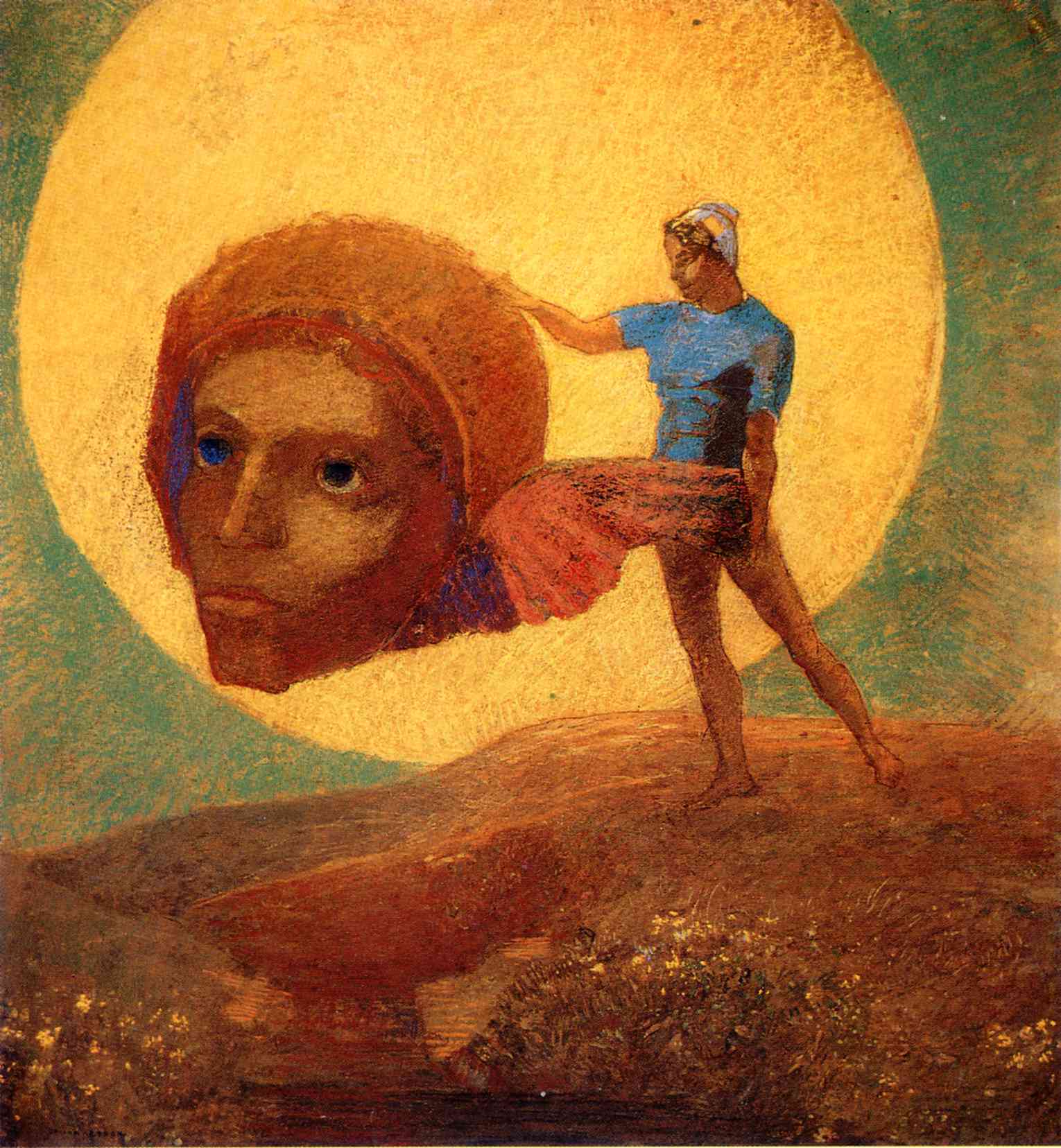 Odilon Redon Figure 1876 Fine Art Print