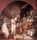Vasily Surikov First Ecumenical Council of Nicaea 1876 Fine Art Print