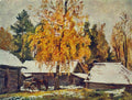 Pyotr Konchalovsky First Snow 1940 Fine Art Print