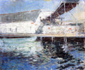 John Henry Twachtman Fish Sheds, Gloucester, Massachusetts 1902 Fine Art Print