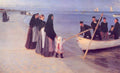 Peder Severin Kroyer Fishermen at Skagen 1894 Fine Art Print