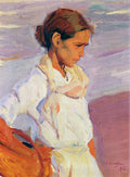 Joaquín Sorolla Fisherwoman from Valencia 1916 Fine Art Print