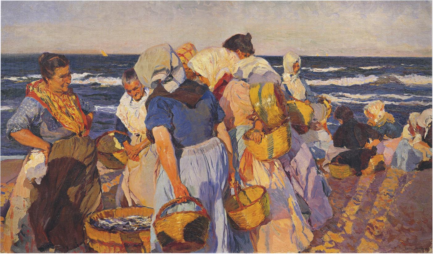 Joaquín Sorolla Fisherwomen 1911 Fine Art Print