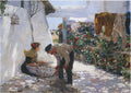 Joaquín Sorolla Fishing Nets 1893 Fine Art Print